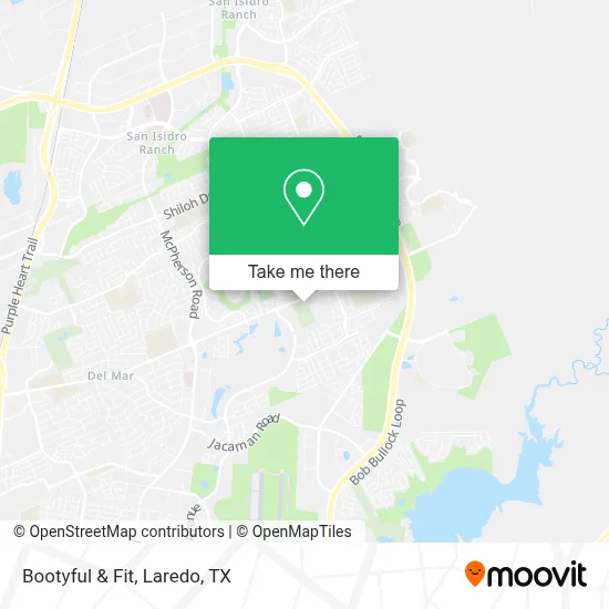 Bootyful & Fit map