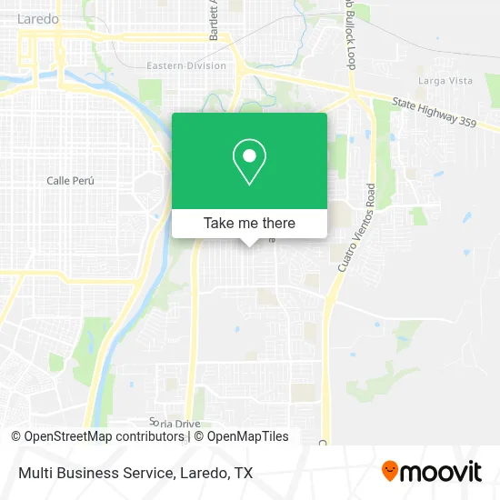 Multi Business Service map