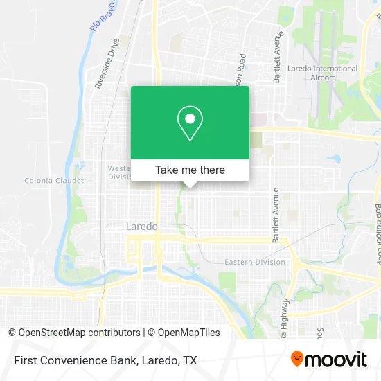 First Convenience Bank map