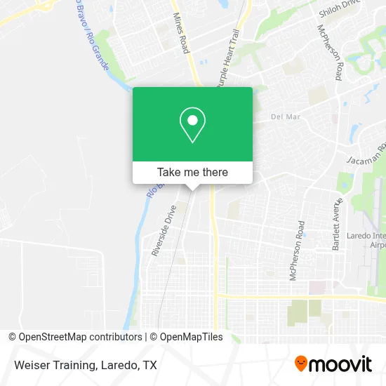 Weiser Training map