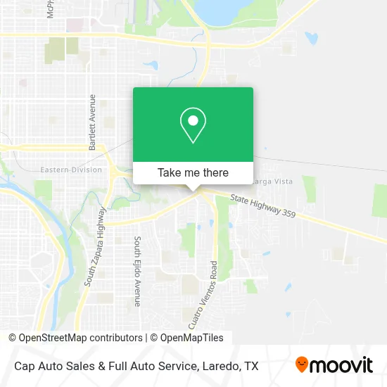 Cap Auto Sales  & Full Auto Service map