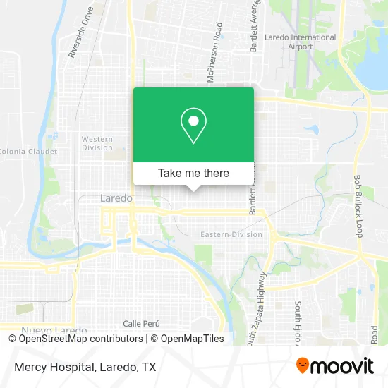 Mercy Hospital map