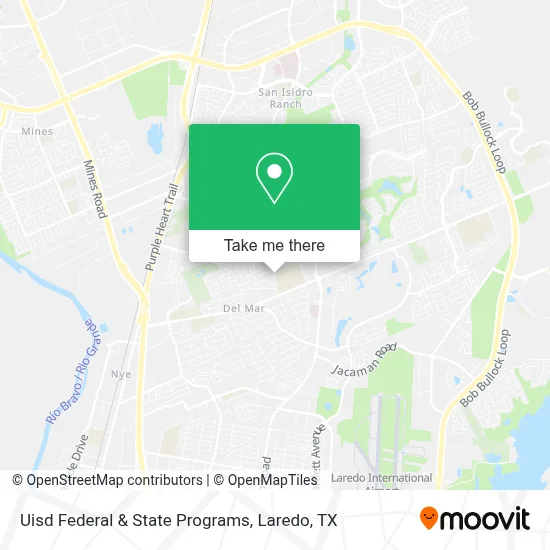 Uisd Federal & State Programs map