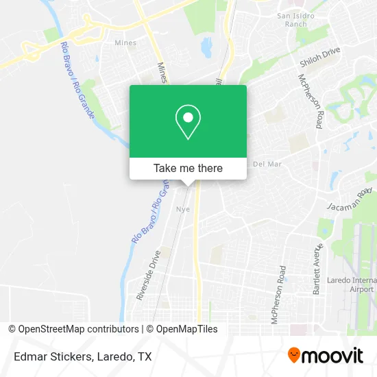 Edmar Stickers map
