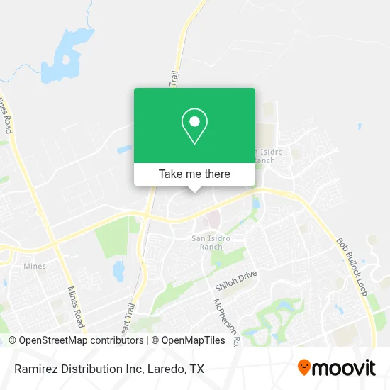 Ramirez Distribution Inc map