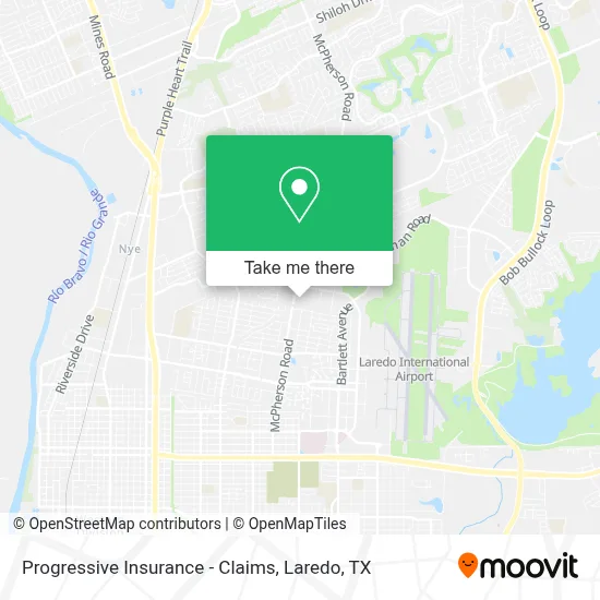 Progressive Insurance - Claims map