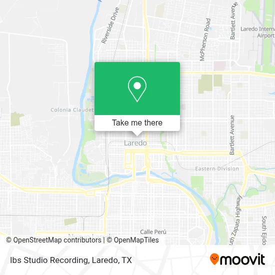 Ibs Studio Recording map