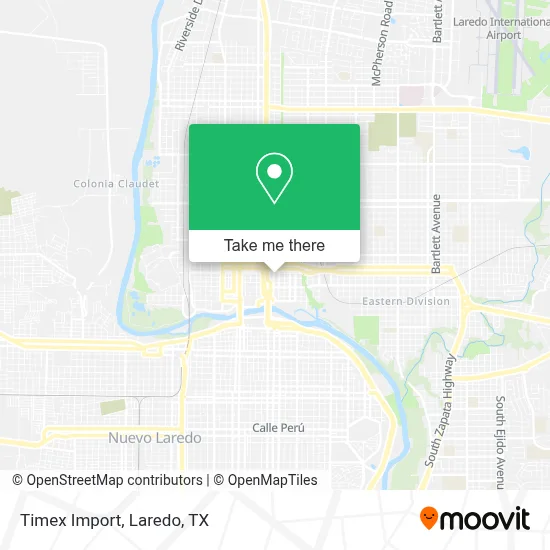 Timex Import map