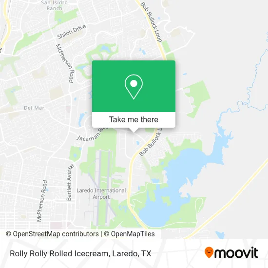 Rolly Rolly Rolled Icecream map