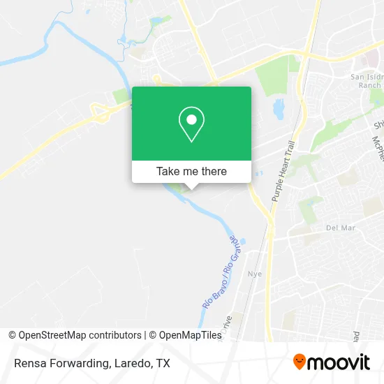 Rensa Forwarding map