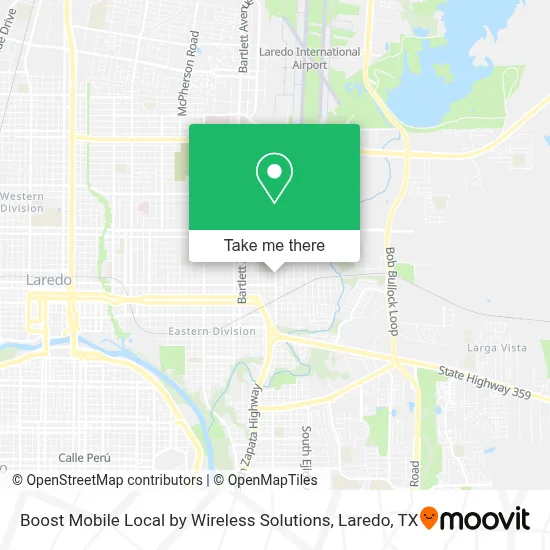 Boost Mobile Local by Wireless Solutions map