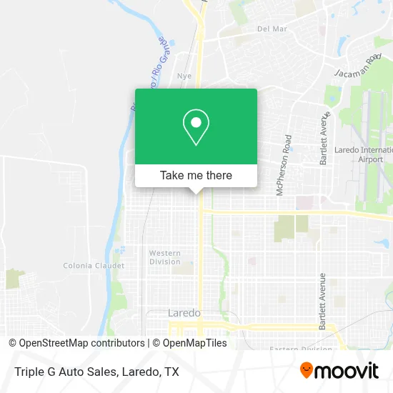 Triple G Auto  Sales map