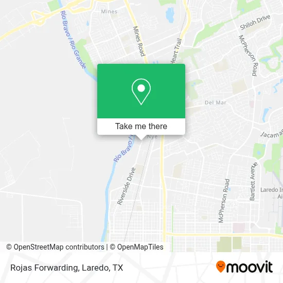 Rojas Forwarding map