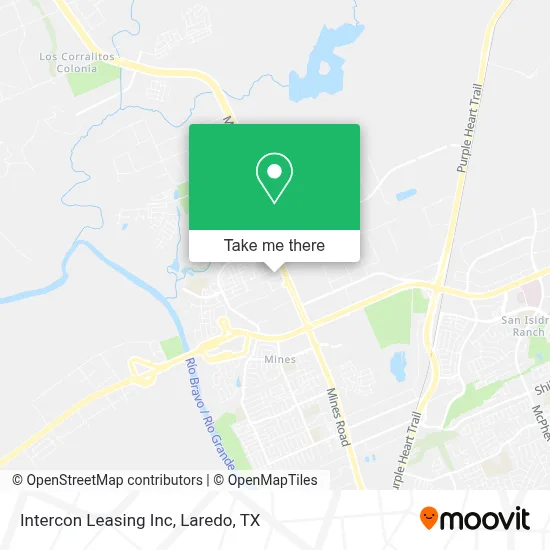 Intercon Leasing Inc map