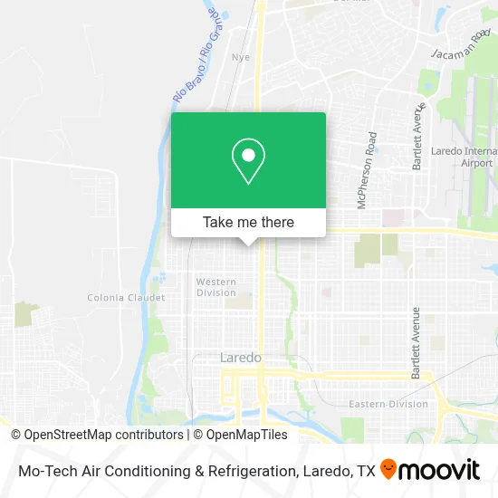 Mo-Tech Air Conditioning & Refrigeration map