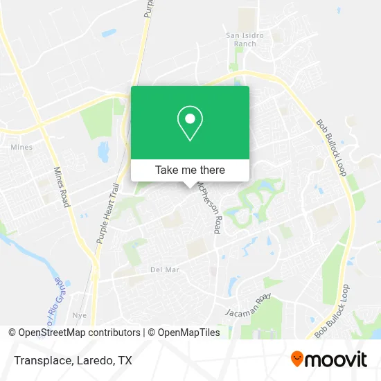 Transplace map
