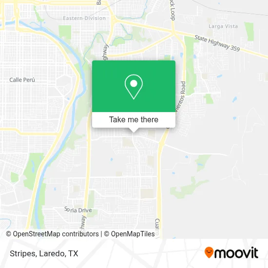 Stripes map
