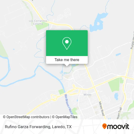 Rufino Garza Forwarding map