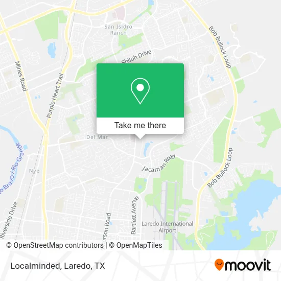 Localminded map