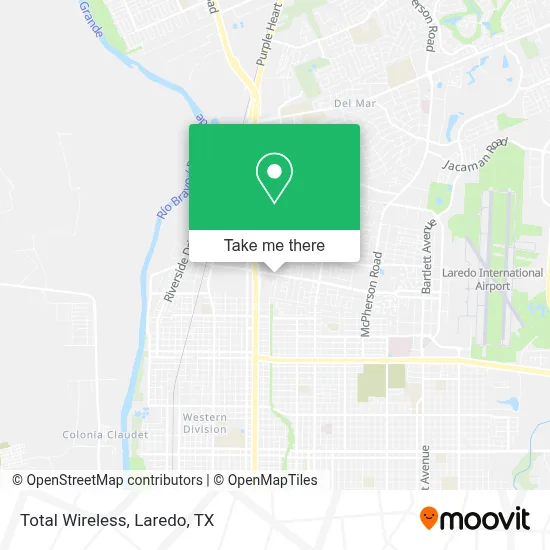 Total Wireless map