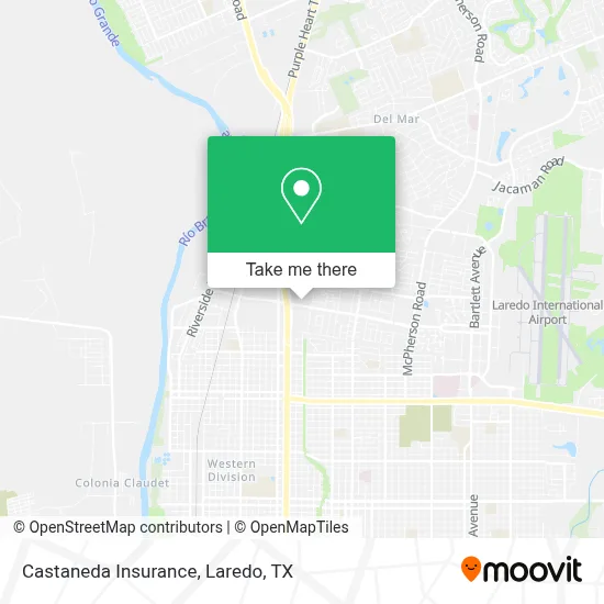 Castaneda Insurance map