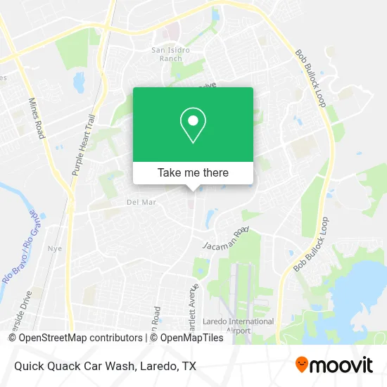 Quick Quack Car Wash map