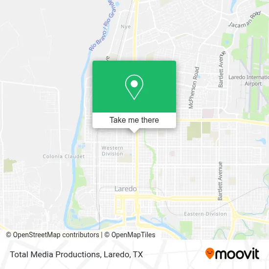 Total Media Productions map