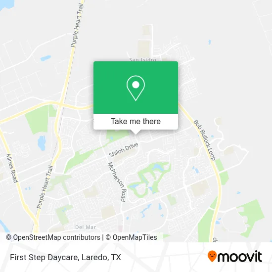 First Step Daycare map