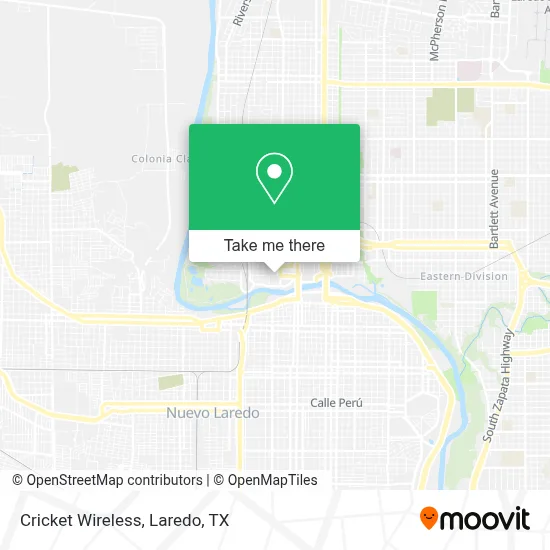 Cricket Wireless map