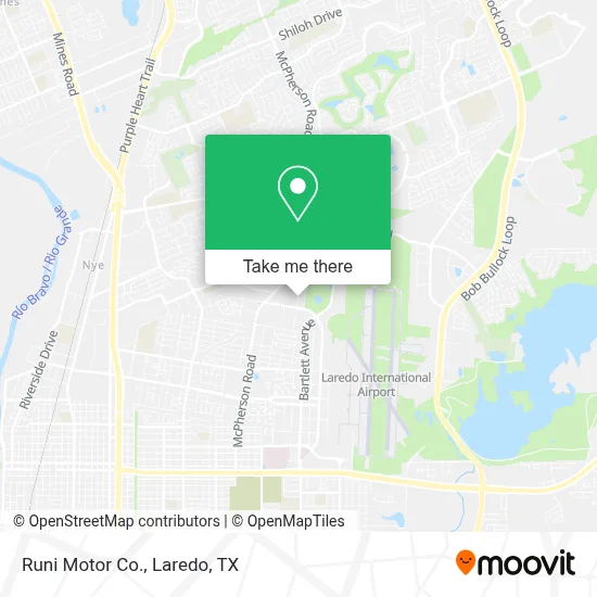 Runi Motor Co. map
