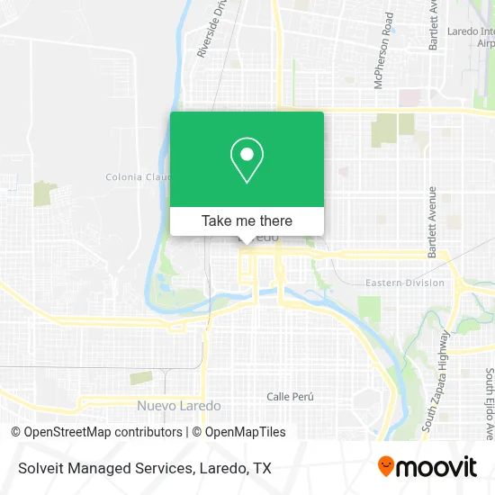 Solveit Managed Services map