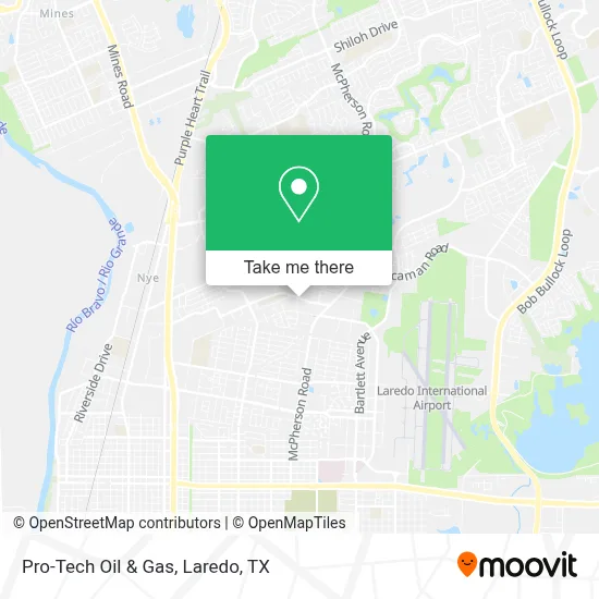 Pro-Tech Oil & Gas map