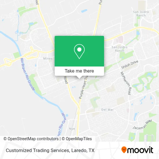 Customized Trading Services map