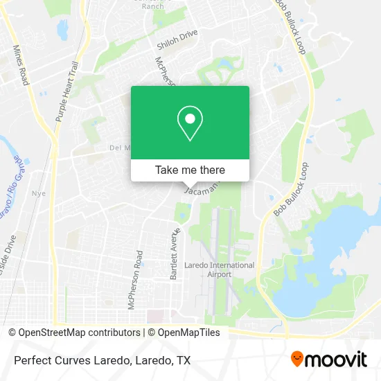Perfect Curves Laredo map