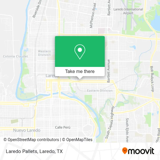 Laredo Pallets map
