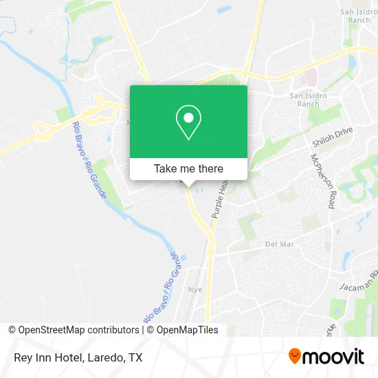 Rey Inn Hotel map