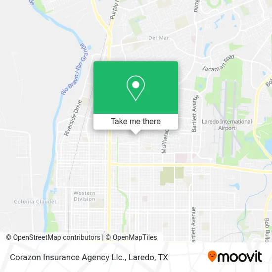 Corazon Insurance Agency Llc. map