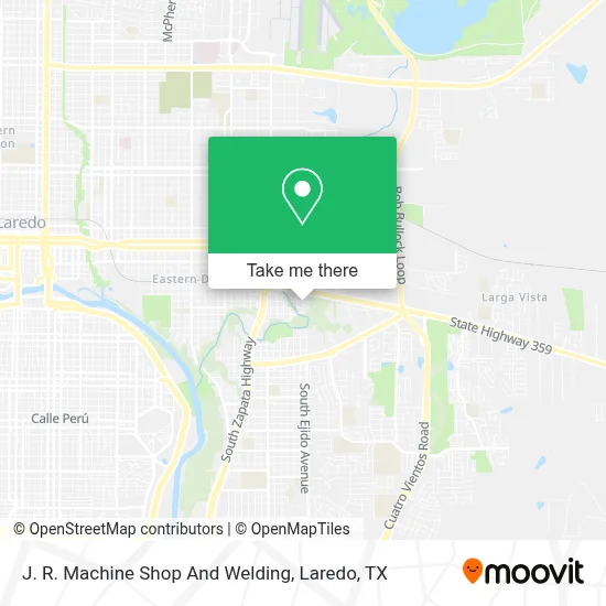 J. R. Machine Shop And Welding map