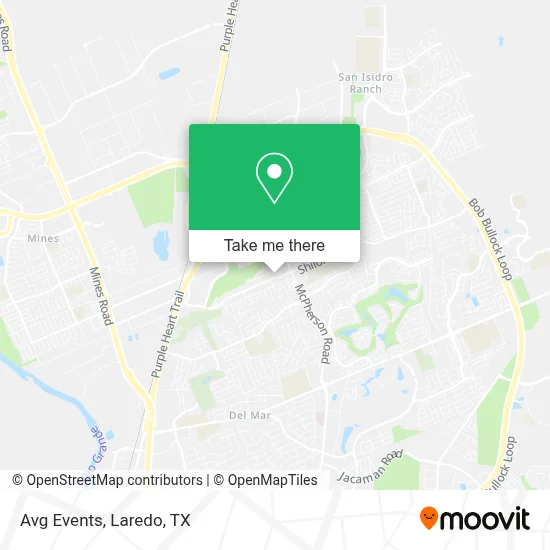 Avg Events map