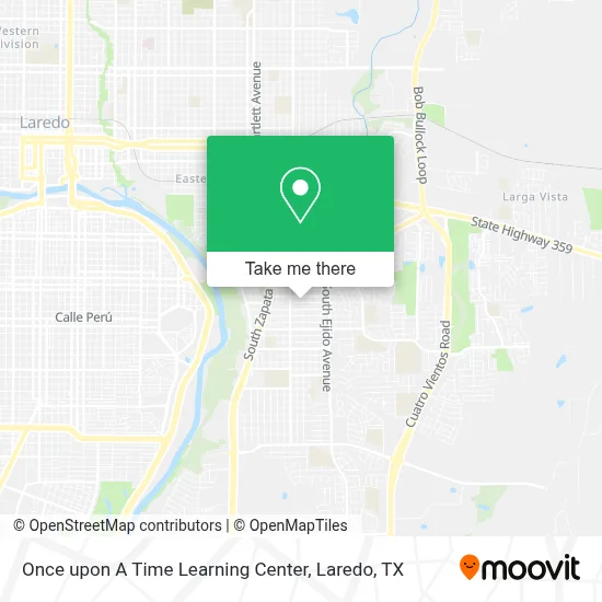 Once upon A Time Learning Center map
