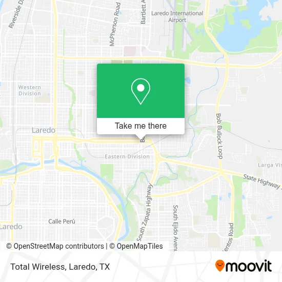 Total Wireless map