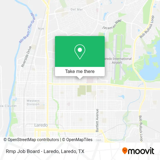 Rmp Job Board - Laredo map