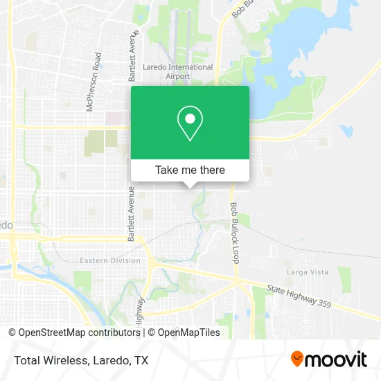 Total Wireless map