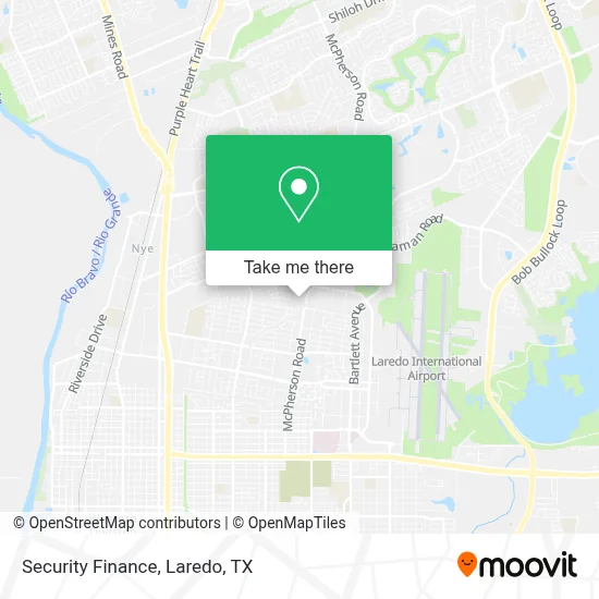 Security Finance map
