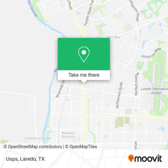 Usps map