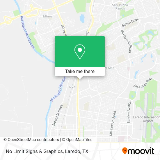 No Limit Signs & Graphics map