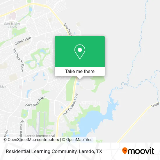 Residential Learning Community map