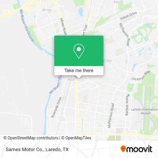 Sames Motor Co. map