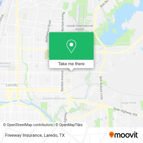 Freeway Insurance map