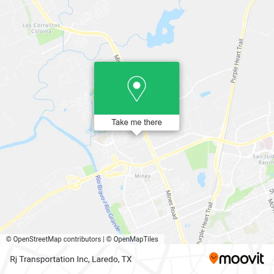 Rj Transportation Inc map